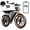 R002-S-15Ah, variant on TST Electric Bike for Women, 750W Peak 1500W Motor, 20"x4" Fat Tire, E Mountain Bike, 48V/15AH UL2849, Hydraulic Disc Brakes, for 15-55 Years, APP Control
