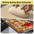 thumbnail image 4 of 4PCS Silicone Macaron Baking Mat, Non Stick Macaron & Cookie Sheet Liners, Easy to Clean, 4 of 7