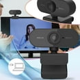 thumbnail image 1 of Full 1080P USB Computer Webcam with Integrated Microphone for PC and Video Conferencing, 1 of 9