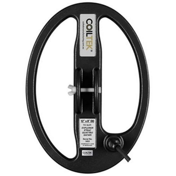 Coiltek 12 inch x 8 inch DD Treasureseeker Coil for MinelabMetal Detector
