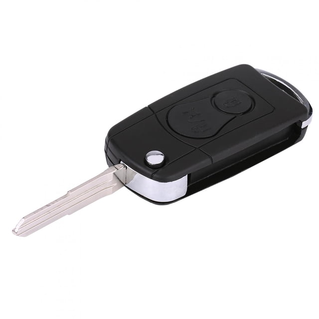 Shell Key, 2 Botones CAR REMOTO CLAVE FOB Case De Carcasa De Instalación Fácil De Instalación Para Ssangyong Actyon Kyron Rexton