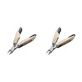 thumbnail image 2 of Vogacara Nail Art Nipper Toenail Ingrown Manicure Portable Clipping Salon Professional Curt Nariz Alicates Tijeras Type2 NO2, 2 of 6