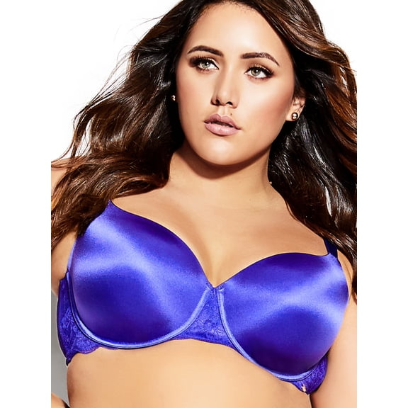 City Chic Womens Sexy Glam T-Shirt Bra Style-00201203