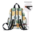 thumbnail image 5 of FORMRS School Backpack with Front Zippered Pocket 12" Student Travel Daypack, Pineapple, 5 of 6