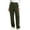 *Army Green, variant on ClodeEU Women's Corduroy Elastic Waist Straight Leg Pants ,Casual Loose Trousers with Pockets ,Women's Plus L