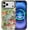 Frog Collage, variant on Case for iPhone 17 [Compatible with MagSafe], Matte Soft Silicone + Hard PC Anti-Scratch Shockproof Protective 2-in-1 Case for Women Men - Sea Turtle