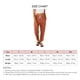 thumbnail image 5 of Pantalones cónicos para mujer con bolsillos laterales con cordón Color liso Pantalones holgados informales para salón Naranja S, 5 of 5