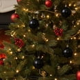 thumbnail image 4 of Northlight 12ct Shatterproof Shiny Christmas Ball Ornament Set 4" - Black, 4 of 4