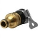 thumbnail image 3 of Conector de grifo redondo, conectores de manguera de latón de 1/2' a 3/4' de diámetro, adaptador universal para grifo de manguera de jardín, 3 of 5