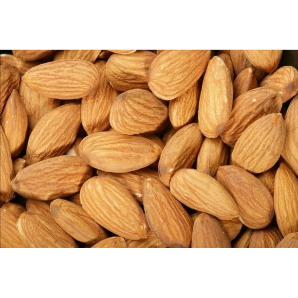 Roasted Unsalted Almonds 4 Lb Bag