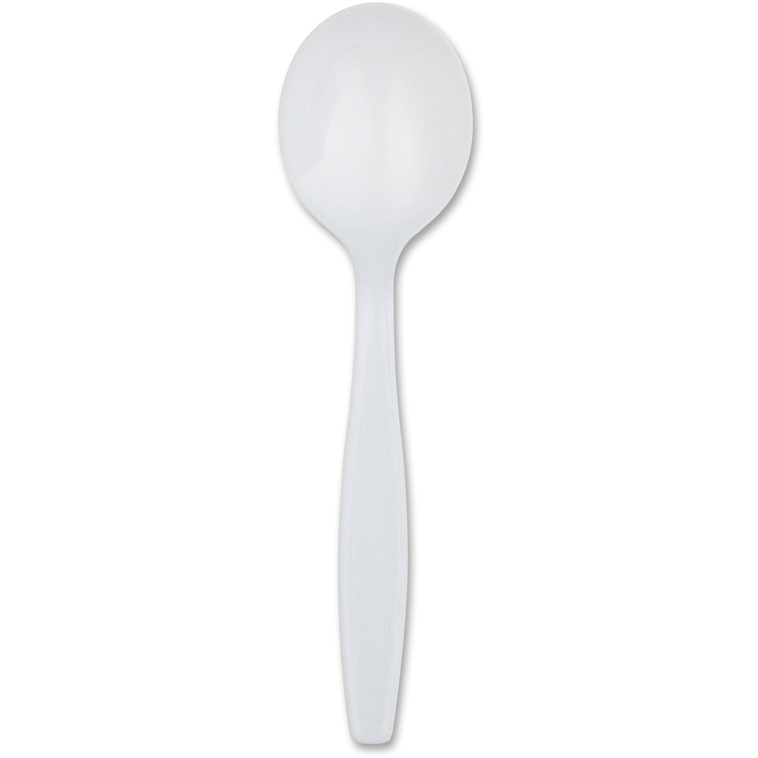 Dixie® Heavyweight Plastic Soup Spoon, SH217, 1,000 per Case Walmart