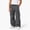 Z17-GY1, variant on Mens Travel Pants Quick Dry Wrinkle Free Classic Stretchy Cropped Pants Elastic Waist Baggy Pants for All Seasons