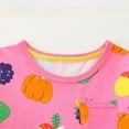 thumbnail image 6 of Cethrio Girls Cotton Dresses, Casual Gifts Long Sleeve Crewneck Midi Dresses Pink Size 7 T, 6 of 8