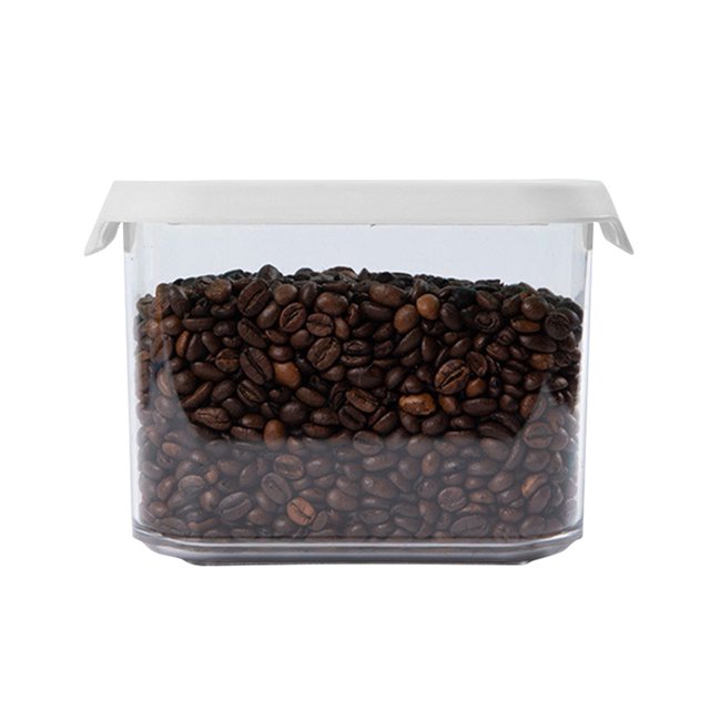 CAROOTU Household Kitchen Fresh-Keeping Square Sealed Storage Tank Durable Clear Storage Box