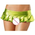 thumbnail image 3 of Sexy Lingerie for Women Sexy Lingerie Pajamas Leather Performance Mini Skirt Clubwear, 3 of 3