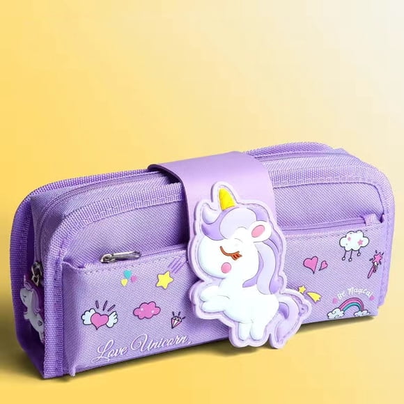 Detachable cute pencil case School stationery bag large capacity pen case Cartoons pen bag Children pencil bag boy Student gifts W0158A8