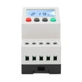 thumbnail image 1 of Undervoltage Protection Relay,LCD 3 Phase 4 Voltage Phase Sequence Protector DIN Mounted Voltage Monitoring Relay High Capacity, 1 of 14