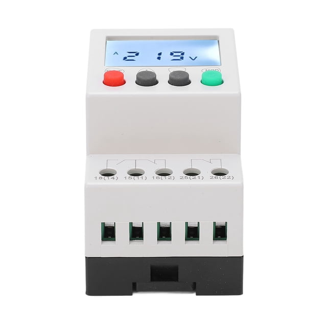 Relé De Protección Contra Bajo Voltaje, Relé De Monitoreo De Voltaje Trifásico De 4 Cables Para Máquina Herramienta ANGGREK Otros