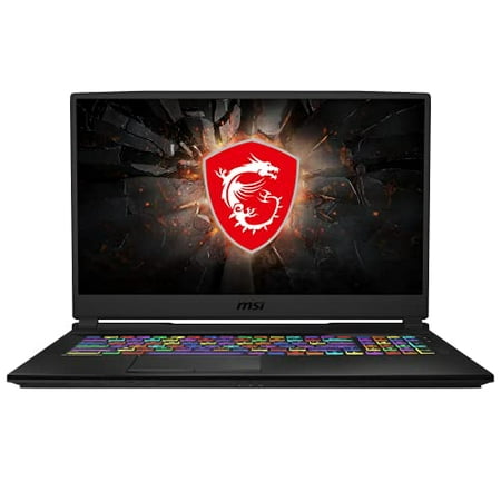 MSI GL75 Leopard Gaming Laptop: 17.3" 144Hz Display, Intel Core i7-10750H, NVIDIA GeForce GTX 1660 Ti, 16GB RAM, 512GB NVMe SSD, Win10, Black (10SDK-651)