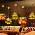 thumbnail image 7 of Christmas Window Hanging Lights Decorations Christmas Window Lights for House LED Christmas Window Lights Silhouette Decoration Lighted Christmas Window Decorations, 7 of 7