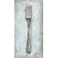 thumbnail image 2 of Harper, Ethan 11x18 White Modern Wood Framed Museum Art Print Titled - Impressionist Flatware II, 2 of 4