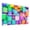 Color 2, variant on Boho 8 Pack Art Acoustic Panels Sound Absorbing Colorful 3D Geometric Rectangles Abstract Glossy Gradient Decorative Soundproof Wall Panels Self Adhesive for Nursery Game Room Bedroom 48"x32"