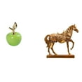 thumbnail image 1 of Estatua,Escultura de fruta artificial,estatua y artesanía,Colección de figuras de cerámica para decoración del hogar,Estatuas de caballos,Estatuas de caballos Figura de caballo Figura de, 1 of 8