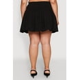 thumbnail image 4 of Womens Plus Size Crepe Knit Bubble Skirt, 4 of 4
