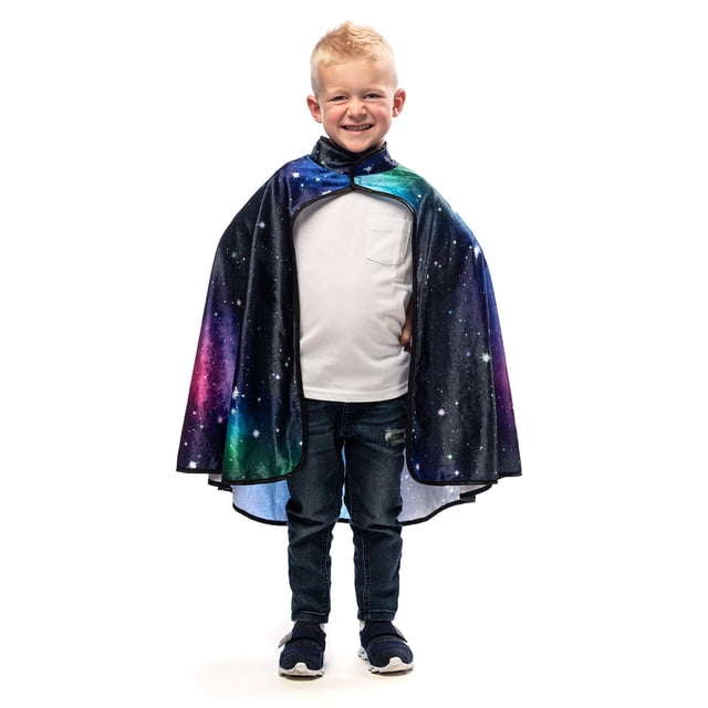 Capa Little Adventures Galaxy Wizard para niños a partir de 3 años
