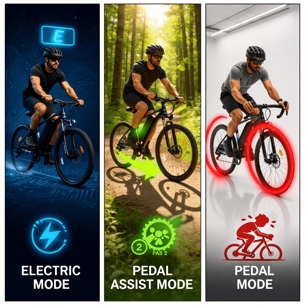 26" Electric Bike for Adults,750W Motor,20MPH,15-28 Mile Range,Removable 36V12Ah Battery,E-Mountain Bike,Front Suspension,7-Speed,UL 2849