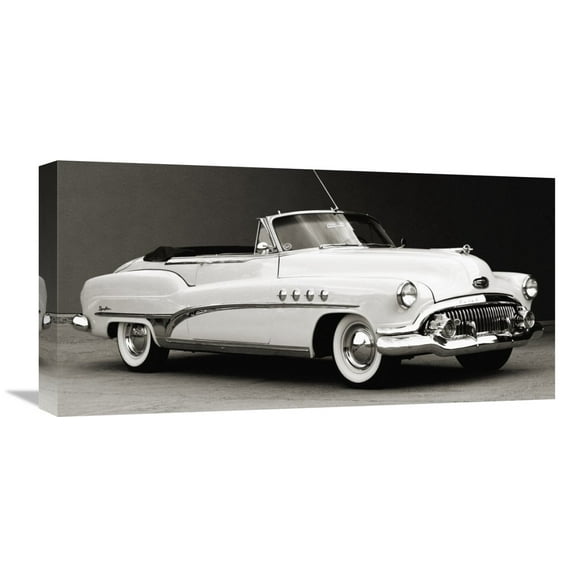 Global Gallery Gasoline Images,'Buick Roadmaster Convertible' Stretched Canvas Artwork