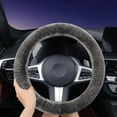 thumbnail image 6 of Tgbvmt Star Car Steering Wheel Cover, Winter Warm Non-Slip Handlebar Cover, Soft Mink-Like Velvet for Comfortable Grip, Fits Most Cars, Ideal for Long Drives and Winter Road Trips, 6 of 6