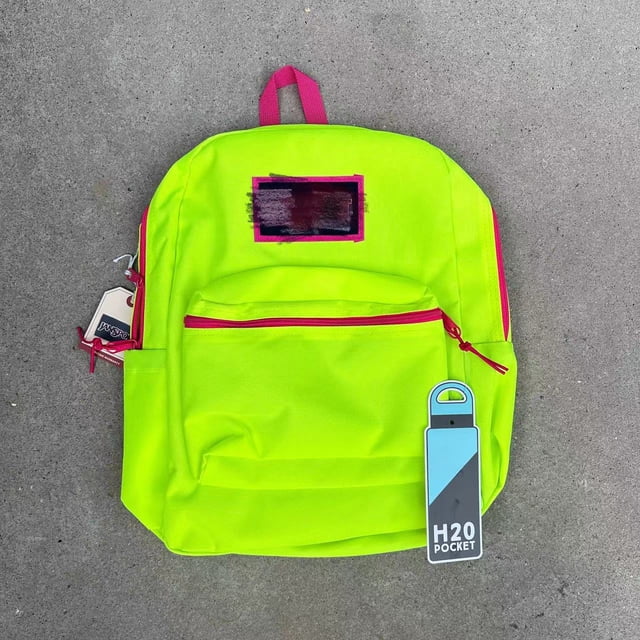 Mochila portátil multifuncional de color sólido, bolso de estudiante, mochila para computadora