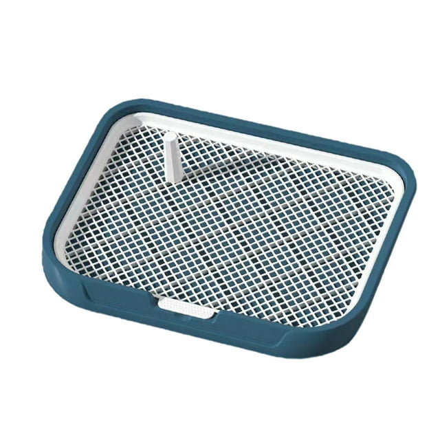 Puppy Tray Detachable Washable Mesh Dog Pee Pad Holder Tray Puppy Training Pad Holder Floor Pet Toilet Training Tray Litter Corner For Dogs Dog Pannier Rear Dog Outdoor Accessories Dog Food And
