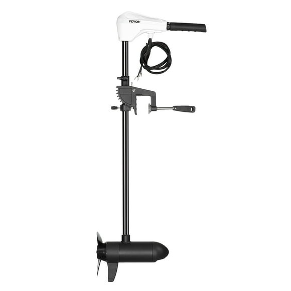 VEVOR 86lb 24V Thrust Electric Trolling Motor Saltwater Trolling Boat Engine for Kayak