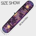 thumbnail image 3 of Yayeee Double Oven Mitt Kitchen Heat Resistant Baking 35" x7" Quilted Glove, Night Purple Road, 3 of 6
