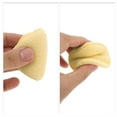 thumbnail image 4 of Unique Bargains 1 Pc Reusable Sponge Face Scrubber for Removing Makeup 5.12"x3.54"x0.71" Yellow, 4 of 5
