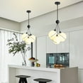 thumbnail image 3 of chandelier lighting living room dining room western style room retro cute 3 light led bulb, 3 of 7