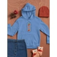 thumbnail image 3 of Remember To Be Happy Quote Hoodie Juniors -Image by Shutterstock,  x-Large, 3 of 4