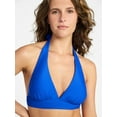 thumbnail image 5 of Time and Tru Women's and Women's Plus Tall Triangle Bikini Top, Sizes XS-3X, 5 of 5