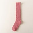 thumbnail image 2 of Winter Stocking Stocking Lady Stocking Striped Candy Coloured Coral Stocking With Thick Warm Floor, 2 of 5