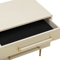 thumbnail image 4 of TOV Furniture Trident Taupe Nightstand, 4 of 9