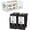 2 Black, variant on Compatible PG-87 CL-97 PG87 CL97 Ink Cartridges Replacement for Canon E560 E560R E568 Printers