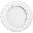 thumbnail image 3 of CPDD Couvercle de Toilette de Spa Blanc en Microfibre Polyester Blanc, 3 of 4