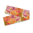 thumbnail image 7 of Yayeee Table Runner 70 inches Long Home Kitchen Dinning Party Decoration, Pink Abstract Floral, 7 of 7