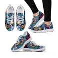 thumbnail image 1 of Zapatos de moda con diseño de universo estrellado y arte abstracto, ligeros, con cordones, cómodos y transpirables, zapatillas deportivas, 1 of 6