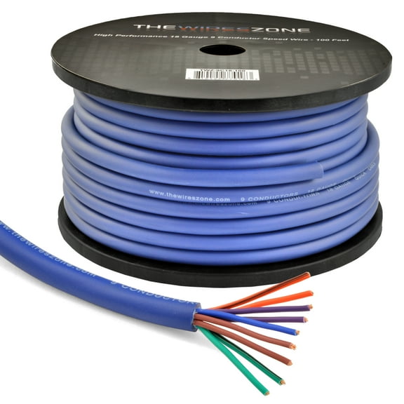 High-Performance 100ft 9 Conductor 18 Gauge Quick Cable Speed Wire