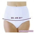 thumbnail image 4 of Wearever (Lot de 3) Culottes de Contrôle de Vessie Réutilisables pour Femmes, Absorption Maximale, Blanches 3TG (Convient aux Hanches : 49-51 Pouces), 4 of 5