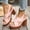Pink, variant on Women's Thick High Heel Roman Sandals Solid Color Buckle Wrap Plus Size Spring Summer Trendy Comfortable Casual Pink 37