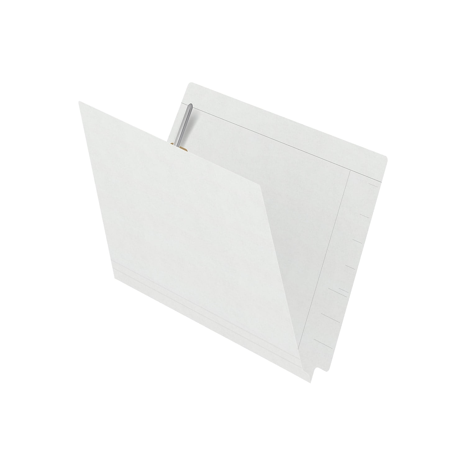 Medical Arts Press Kardex Match Reinforced End Tab File Folder Straight Cut Letter Size White 50/Box